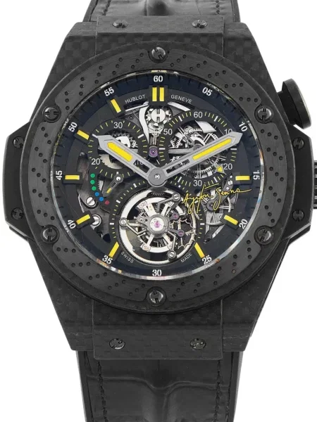 Часовник Hublot черно