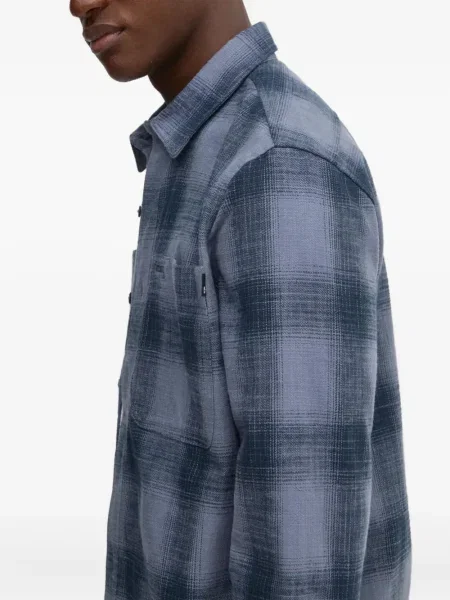 Kockás flanel ing Timberland kék