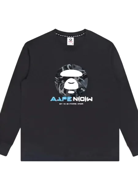 Hosszú póló A Bathing Ape® fekete
