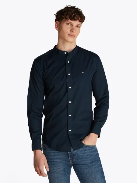 Tommy Hilfiger Cămașă Bleumarin albastru