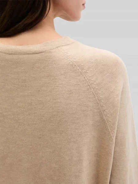 Kardigan rozpinany o kroju relaxed fit z mieszanki bawełny i lnu Marc O'polo
