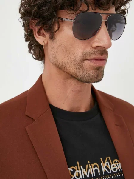 Сонцезахисні окуляри Armani Exchange чорний