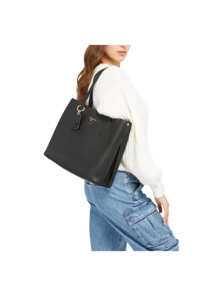 Shopperka Guess elegancka czarna