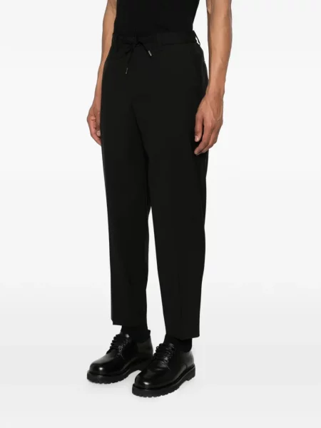 Pantaloni Briglia 1949 conici negru
