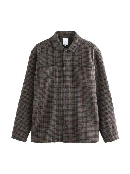 Next Prehodna jakna mornarska burgund rjava