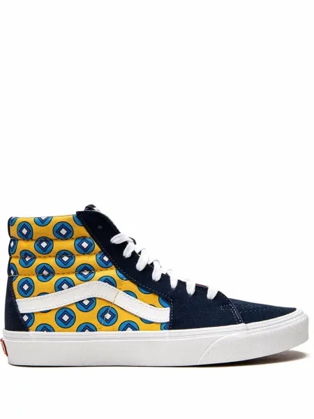 Sneakerși Vans cu imagine cu legături albastru