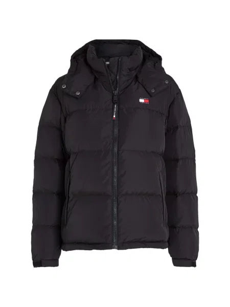 Džínsová bunda Tommy Jeans čierna