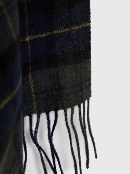 Barbour šal volneni zelena