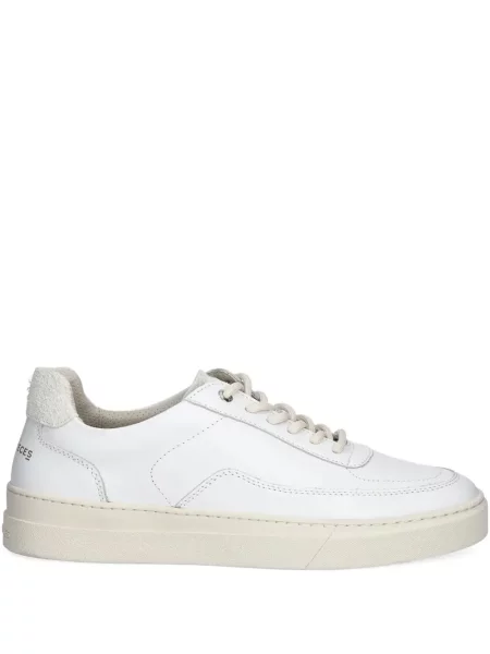 Sneakerși Filling Pieces din piele alb