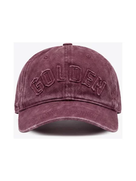 Czapka z daszkiem Golden Goose czerwona