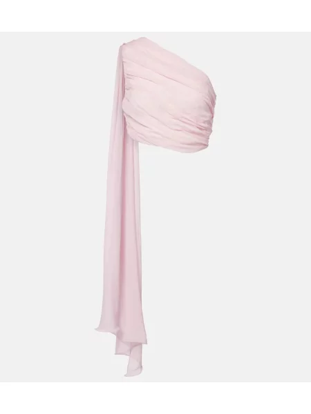 Hálós sál Posse rózsaszín