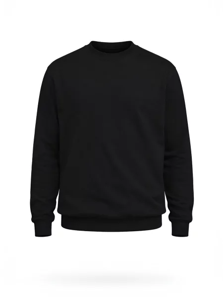 Світшот YUKI бавовна/поліестер чорний