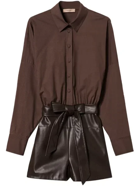 Salopetă Twinset maro