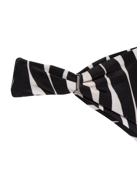 Bikini Lenny Niemeyer z nadrukiem w zebrę czarne