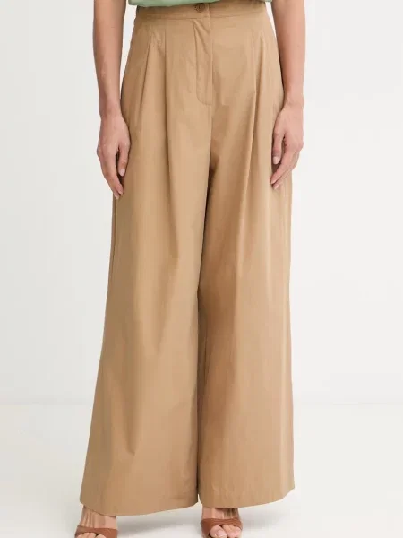 Weekend Max Mara pantaloni palazzo pentru femei din BENDA maro