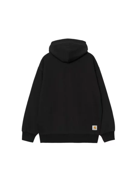 Bluza z kapturem Carhartt Wip z kapturem czarna