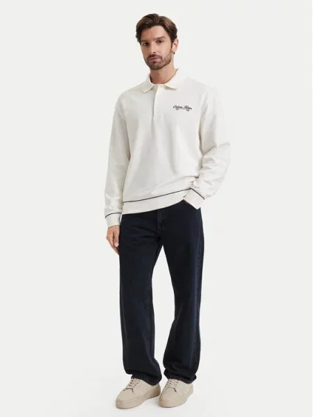 Calvin Klein Jeans Polo marškinėliai balta