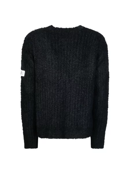 Sweter Mm6 Maison Margiela wełniany czarny