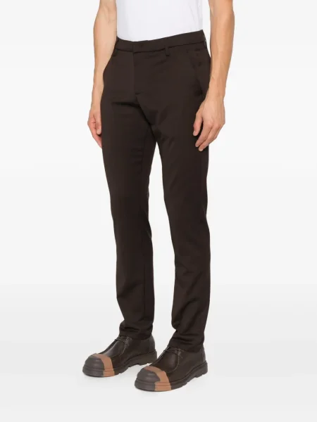 Pantaloni Dondup de lână maro