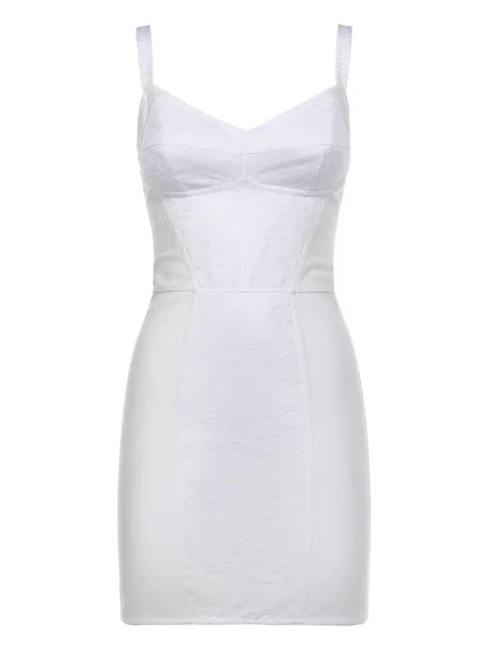 Rochie mini Dolce & Gabbana de costum alb