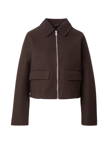 VERO MODA Geacă de primăvară-toamnă VMFORTUNEADELYN ciocolatiu
