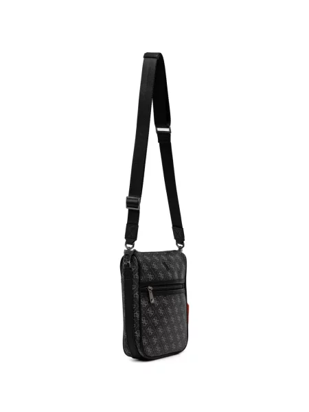 Geantă crossbody Guess cu imagine negru