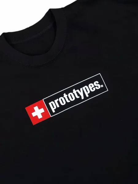 Tricou Prototypes cu autograf negru