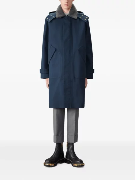 Palton Thom Browne albastru
