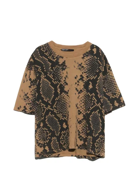 Tricou Bimba Y Lola cu model piele de șarpe