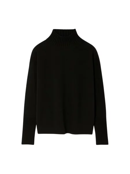 Dzianinowy sweter 2-biz czarny