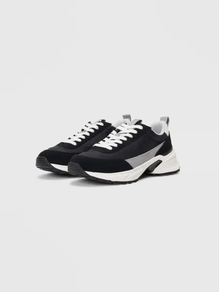 Sneakerși Calvin Klein negru
