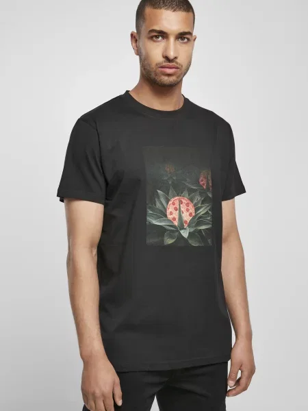 Тениска Mister Tee черно