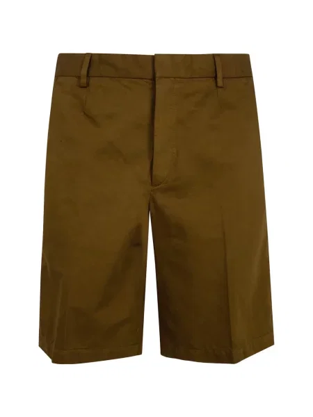 Pantaloni scurți Zegna fără toc maro