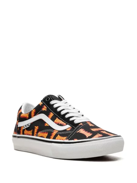 Маратонки Vans Old Skool с автограф черно