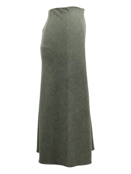 Fustă midi Theory până la genunchi gri