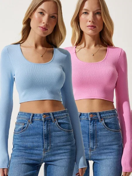 Bluza Happiness İstanbul modra