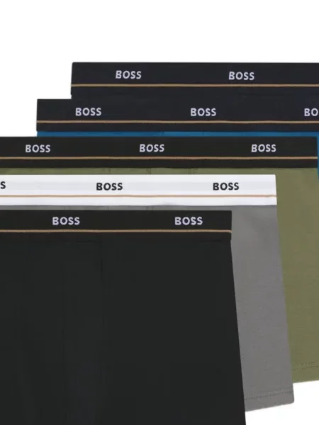 Zokni Boss autogrammal fekete