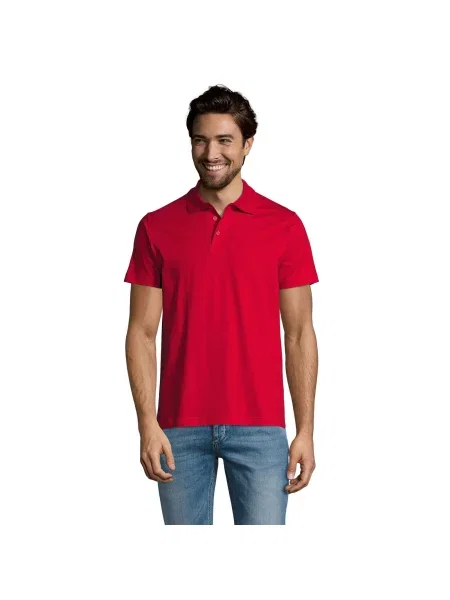 Koszulka Polo Prescott Jersey czerwona