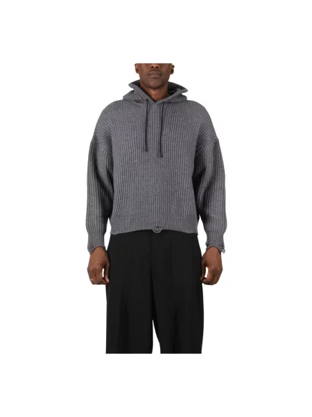 Dzianinowy sweter Nine In The Morning szary