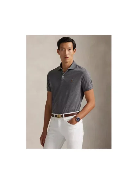 Koszulka polo Polo Ralph Lauren szara