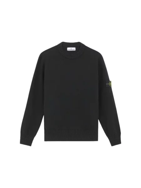 Sweter Stone Island z kamieniami czarny