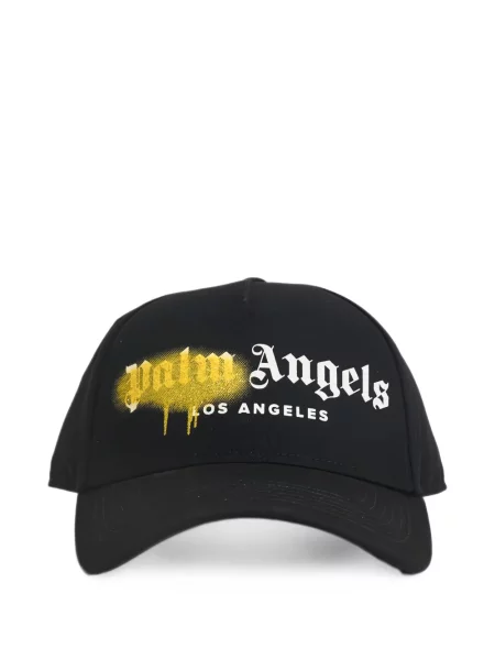 Șapcă Palm Angels cu imagine negru