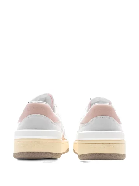 Sneakerși Lanvin din piele alb
