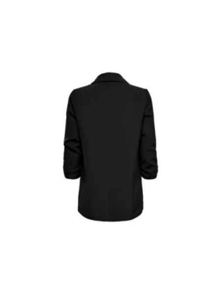 Żakiet z szalowym kołnierzem model ‘ELLY’ Only czarna