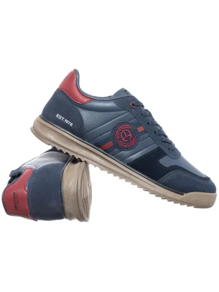 Sneakerși Enrico Coveri albastru