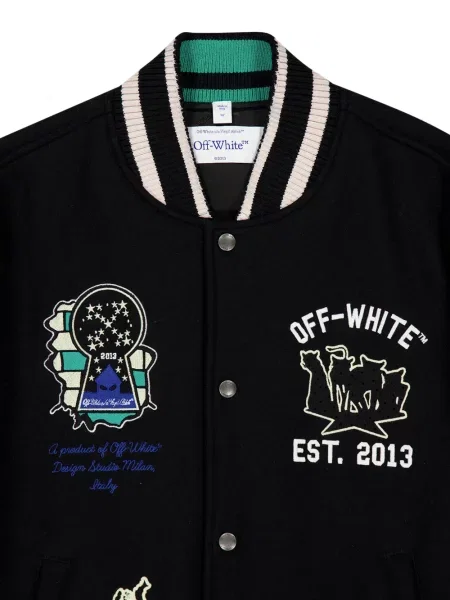 Geacă Off-white alb