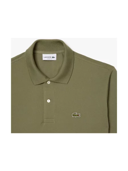 Koszulka polo Lacoste oliwkowa