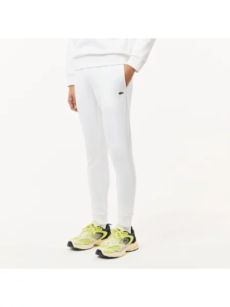Спортивные штаны Lacoste белые