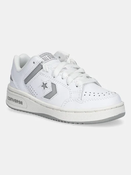 Converse Dječje kožne tenisice Weapon bijela