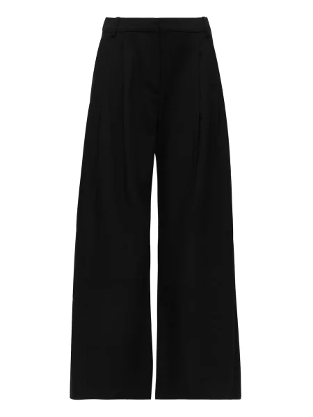 WEEKDAY Pantaloni cutați negru
